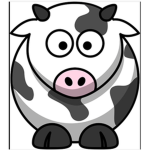 Cotton candy cows group