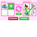 Trades de adopt me, sorteos... y mucho mas!