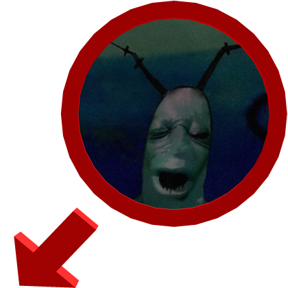 Plankton Meme Roblox item