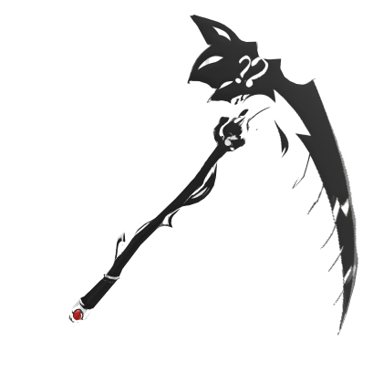 Secret scythe white edge Roblox item