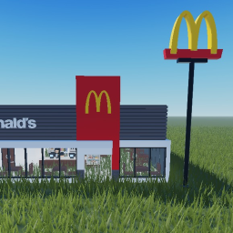 run at an abnormal mcdonalds simulator