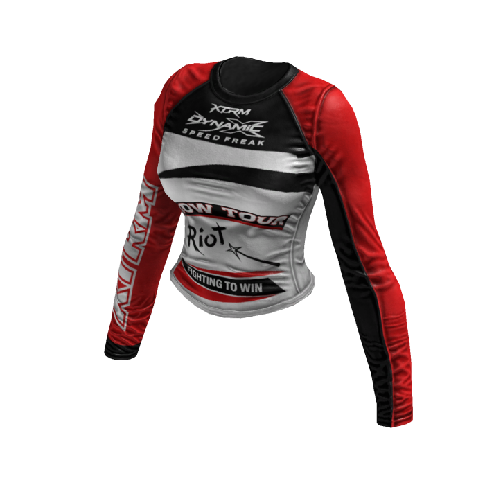 Graffiti Hashiriya Streetracer Top (Bright Red)