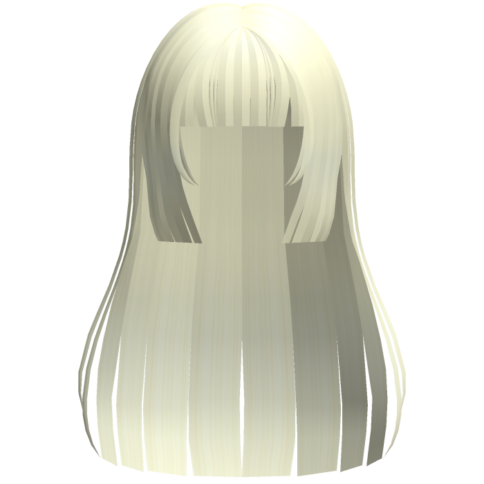 blonde anime yumeko straight cute hair