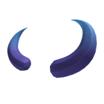 Violet Crystal Horns