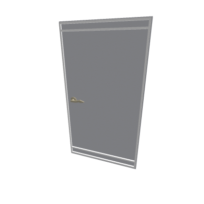 White Modern Basic Door.