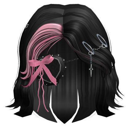 Y2K Sweet Wavy Hair - Blackpink Roblox item