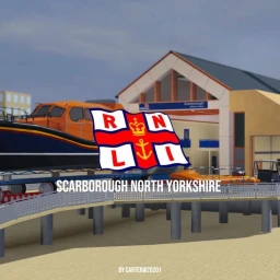 Scarborough North Yorkshire, RNLI icon