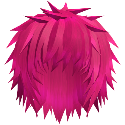 Pink Spiky Emo Vkei Anime Boy Hair