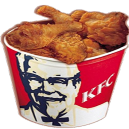 KFC Bucket. Transparent! Roblox decal