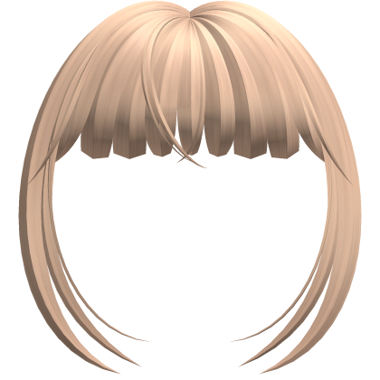 Cute Straight Bangs (Blonde) Roblox item