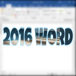 2016 Word icon