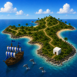 [🏝️] Little old island