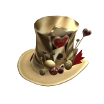 Magic Man Poker Carnival Top Hat - Gold Limited