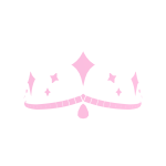 Neon Sparkles Pink Diamond Tiara