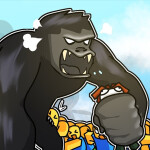 100 Players Vs Gorilla! 🦍