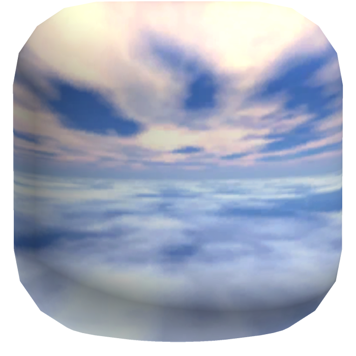 Classic Retro Sky Head