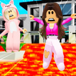 🌋Survive From Raising LAVA🌋