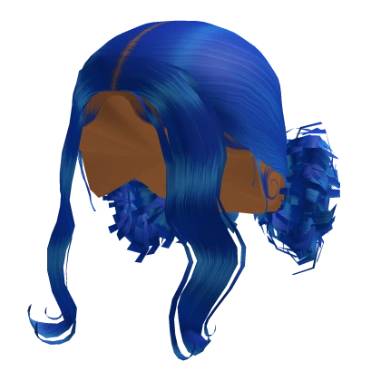 Cute Low Buns in Deep Blue Roblox item thumbnail