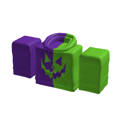 Green and Purple Halloween Hoodie