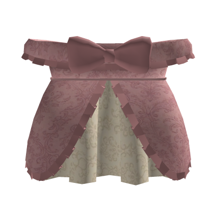  ♡ Cute Vintage Pink Cottagecore Dress Roblox item