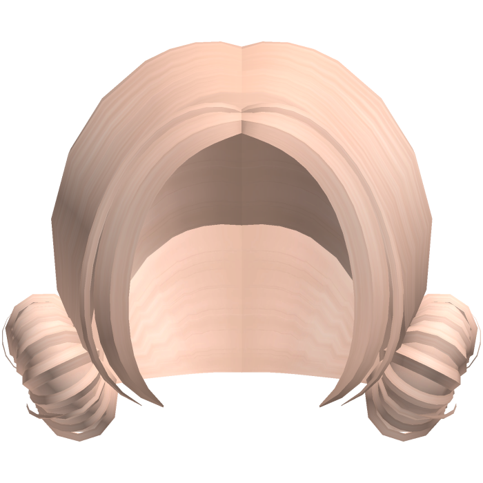 sweet space buns in blonde