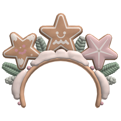 Cute Gingerbread Cookie Headband Christmas