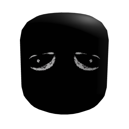 Creepy Sad Eyes Face