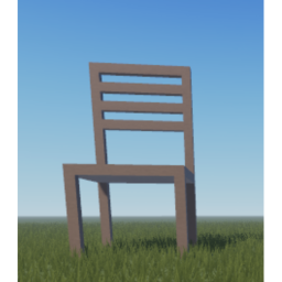 Look at chair and fight