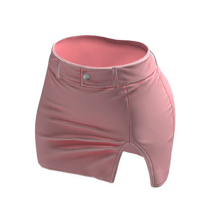 Skirt Pink Tight High Waisted Mini Chibi Chic Y2K thumbnail