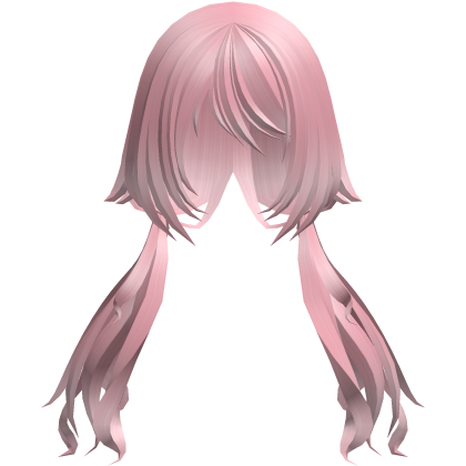 Long Wispy Moe Pigtails Pink Roblox item