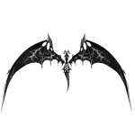 Black Death Stalker Wings