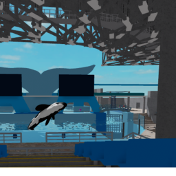 Queen stadium - Blue water