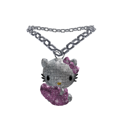 Iced Hello Kitty Heart Chain