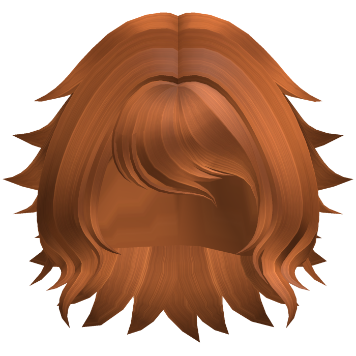 Messy Fluffy Bob Hair (Caramel)