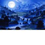Moonlight Falls