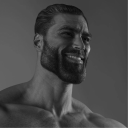 Escape the smilers with giga chad