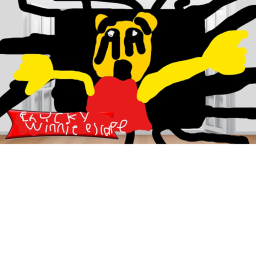 Scary horror cartoon escape
