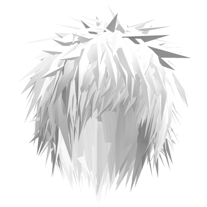 white messy emo hair v3.