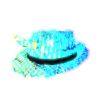 [🌟 Rainbow Animated + Glow] Sparklin Devil Fedora