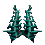 Cyan Underworld Lord's Horns