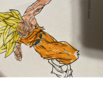 Dragon ball z made by Nathan