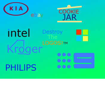 destroy the logos
