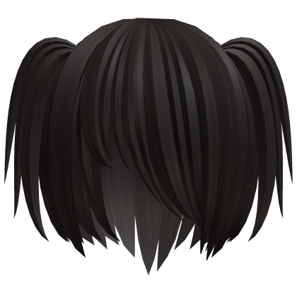 ノ_< dark brown shy messy scene bob 