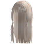 ୨୧ cutecore bone clip long hair - blonde