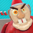 ESCAPE EVIL GRANDPA! OBBY🎁(CHRISTMAS EDITION!)🎄