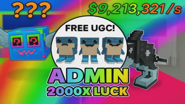 🔥[FREE ADMIN] Steal Tha Brainrot X999M🔥