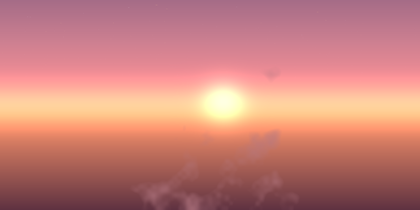 Anime Sky Pack 8 Dramatic Cloud Sunset Night preview 4