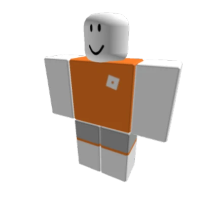 orange default roblox character