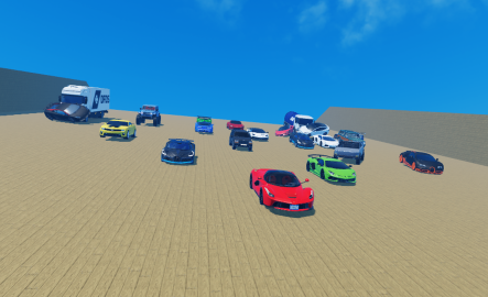 Ramp Jumping - On Sports Cars scripts