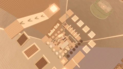 Boba Tea Tower Roblox game thumbnail